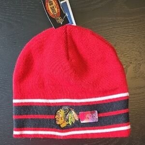 Chicago Blackhawks Beanie with Logo